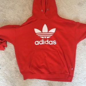 Adidas red Sweatshirt